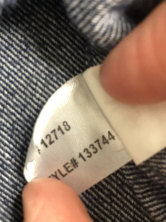 Carbon 2 Cobalt Shirt Mens Large Blue Cotton Yak Chest Flap Pockets Button - Picture 7 of 9